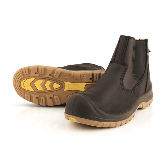 EVEREST Craftsman Safety Boot - Black